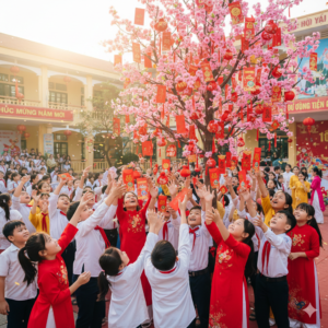 Hoạt động Xuân tại Trường