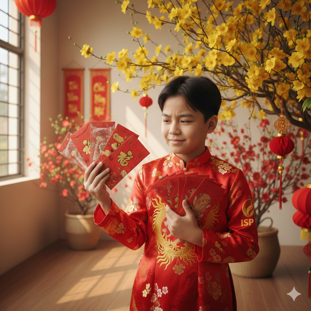 Dạy trẻ kỹ năng quản lý tiền lì xì ngày Tết hiệu quả